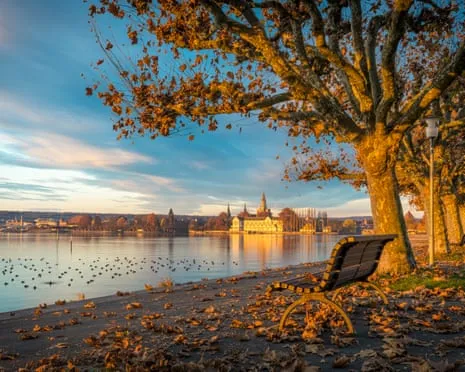 Walking and Dining Along the German Waterfront of Bodensee