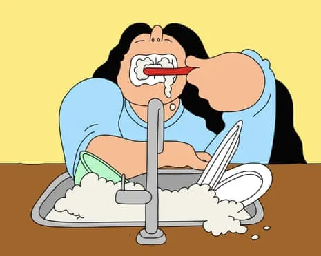 Ought Our Roommate Avoid Cleaning Their Teeth at the Kitchen Sink?